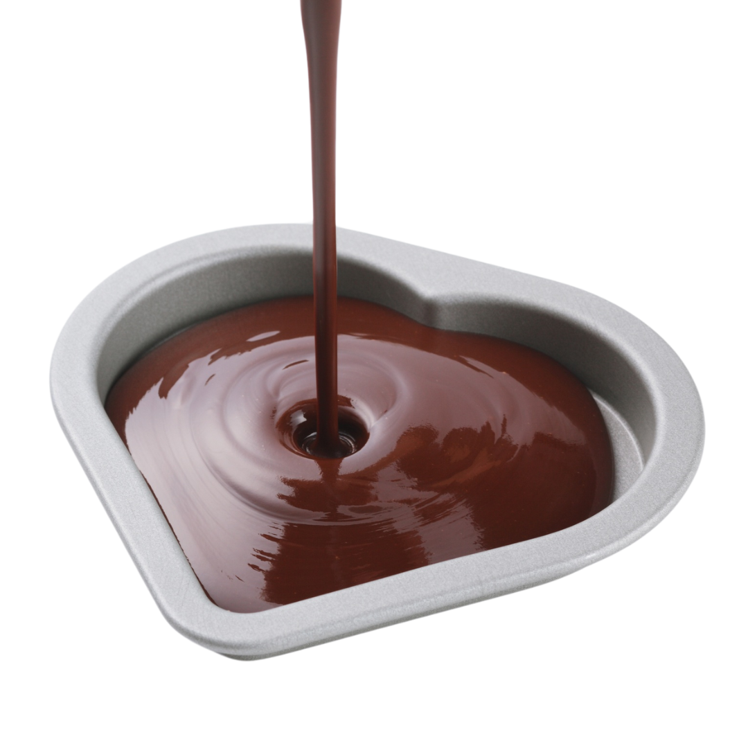 8" Heart Shaped Chocolate Cake